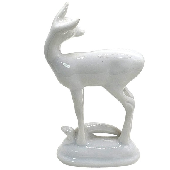 Rosenthal Minature White Porcelain Deer Figurine - Picture 2 of 5